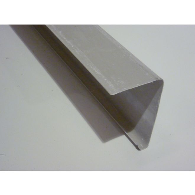 Fibreglass Roofing Drip Trim Large A250 Grey 3m | Speedy Plastics & Resins